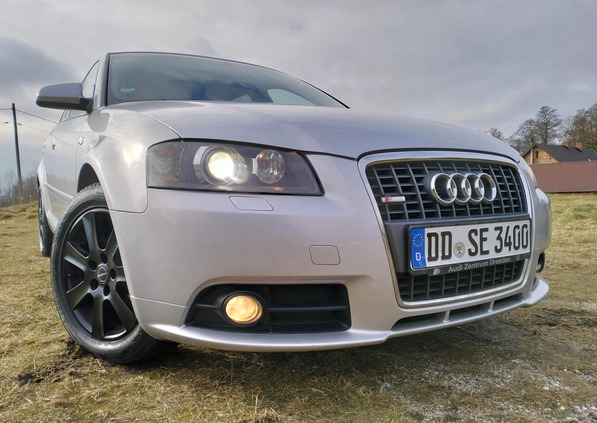 Audi A3 cena 16999 przebieg: 206700, rok produkcji 2007 z Chojnów małe 742